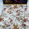 Flower Printing Chiffon Fabric 100% Polyester Cloth